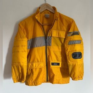 Vintage Nike Jacket / Small / Yellow / Ages 7-12